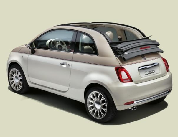 Fiat 500 serie speciale dedicata al 60esimo anniversario